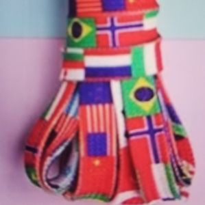 Fashion Sneaker Shoelaces- National Flags**Unisex Wear** 120cm